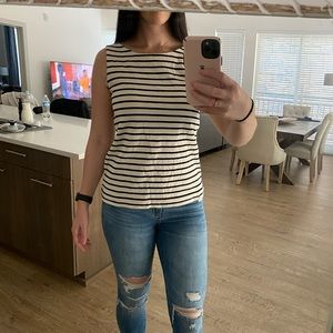 Ann taylor loft stripe tank